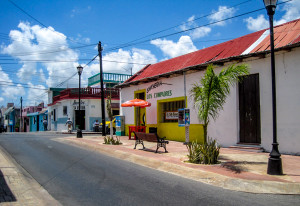 street scene cozumel mexico