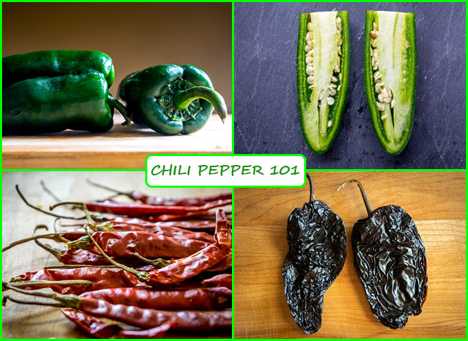 There are hundreds of varieties of chili peppers. Luckily it only takes about 5 minutes to get acquainted with the heavy hitters that have the most potential for being your new best friend. Here they are! mexicanplease.com