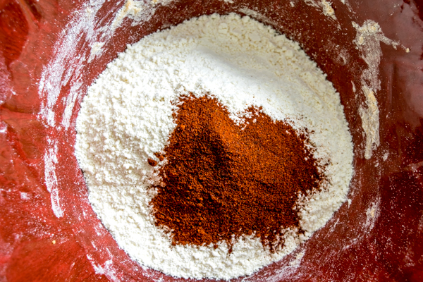 chipotle powder flour mixture for tortillas