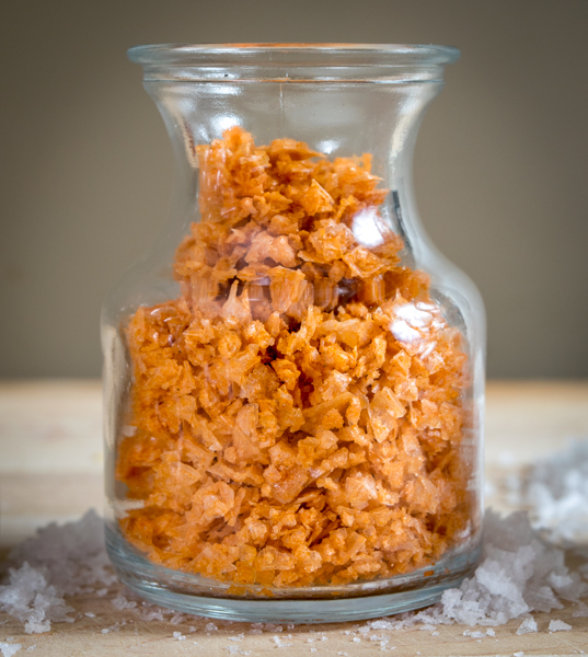 Flavored salts are an ingenious way to sneak in some extra flavor with your regular dose of seasoning. This easy-to-make Valentina salt works wonders on eggs, taquitos, and other Mexican dishes. mexicanplease.com