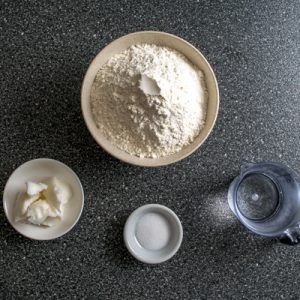 homemade flour tortillas three ingredients