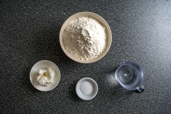 homemade flour tortillas three ingredients