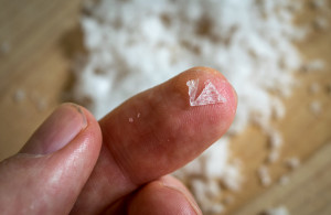 maldon sea salt for flavored salts crystal closeup