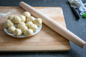 tapered rolling pin for homemade flour tortillas