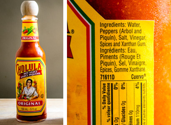 Sauce piquante Cholula Originale