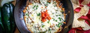Queso Fundido Melted Cheese Dip | mexicanplease.com