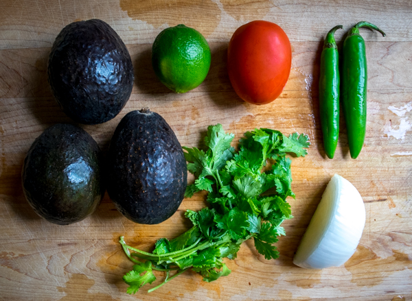 standalone guacamole ingredients