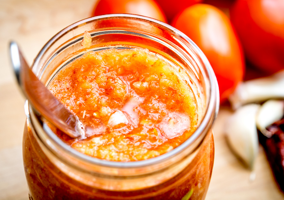 This Tomato Chipotle Salsa has a rich, smoky flavor from the delightful chipotles in adobo. And if you roast the tomatoes you end up with a warm, authentic salsa -- so good! mexicanplease.com