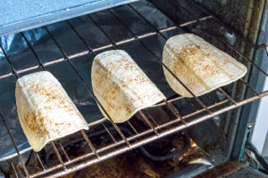 Homemade Baked Taco Shells mexicanplease.com