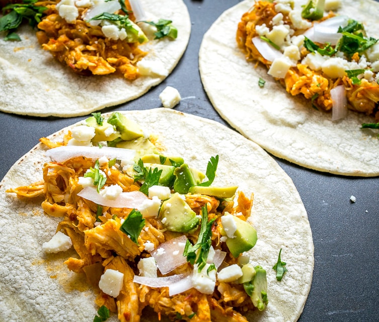 These Chicken Tinga Tacos are the real deal and worthy of being called Tingalicious!!! mexicanplease.com