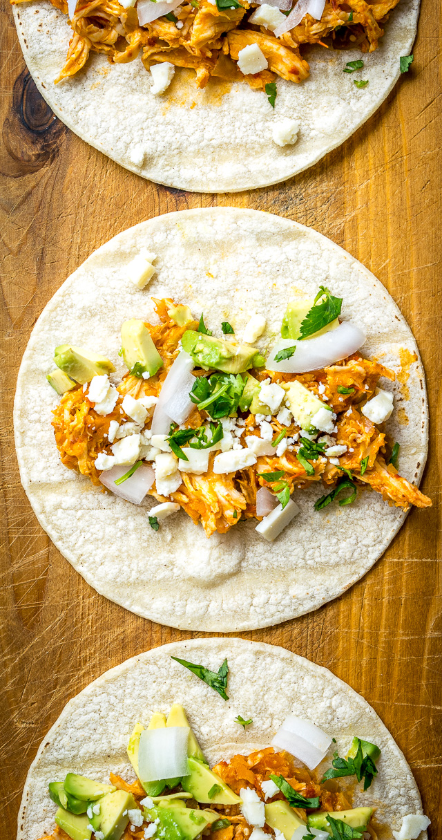 These Chicken Tinga Tacos are the real deal and worthy of being called Tingalicious!!! mexicanplease.com