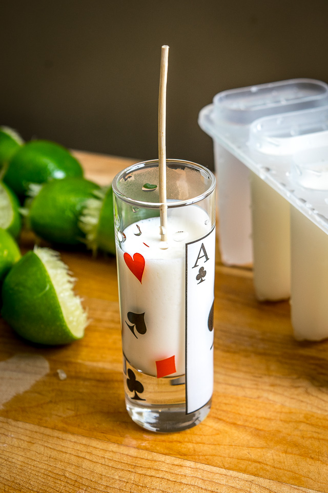 classic lime paletas (plus a little yogurt)