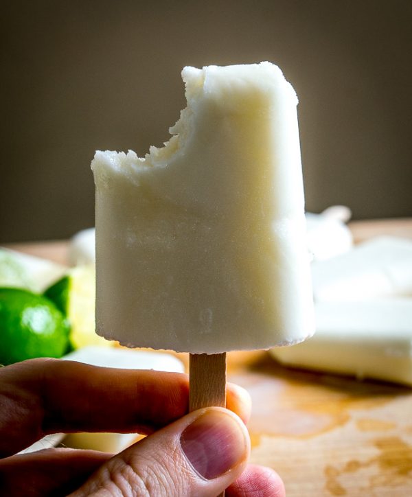 Classic Lime Paletas (Plus a Little Yogurt) Mexican Please