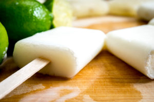 Add a bit of yogurt to these Classic Lime Paletas and you end up with some creamy, heavenly, delicious popsicles. So good!! mexicanplease.com