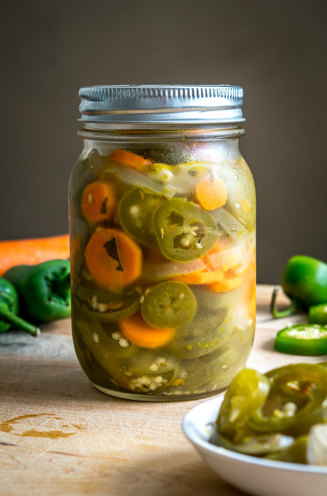 Pickled jalapenos outlet and carrots
