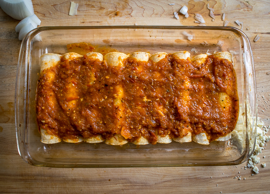 This is my go-to recipe for red sauce enchiladas. Fast, incredible flavor, and stress free to make. Sound too good to be true? mexicanplease.com