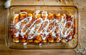 This is my go-to recipe for red sauce enchiladas. Fast, incredible flavor, and stress free to make. Sound too good to be true? mexicanplease.com