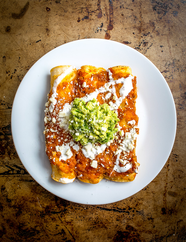 This is my go-to recipe for red sauce enchiladas. Fast, incredible flavor, and stress free to make. Sound too good to be true? mexicanplease.com