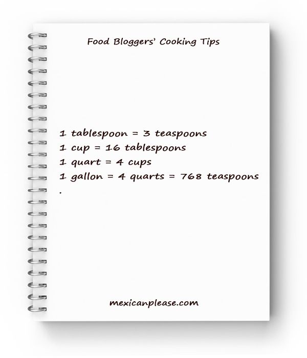 Food Bloggers' Ultimate List of Cooking Tips and Kitchen Tricks. mexicanplease.com