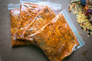 This is the express version of homemade chorizo. All you really need is ground pork, some dried chili peppers, and a half hour. So good! mexicanplease.com