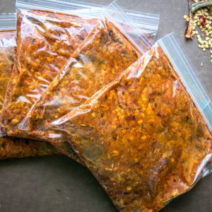 This is the express version of homemade chorizo. All you really need is ground pork, some dried chili peppers, and a half hour. So good! mexicanplease.com