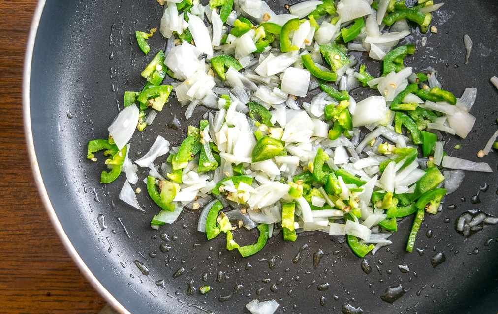 It would be easy to give all the credit to the chorizo in these epic breakfast burritos. But it's the tomatillo salsa that really amps them up. So good! mexicanplease.com