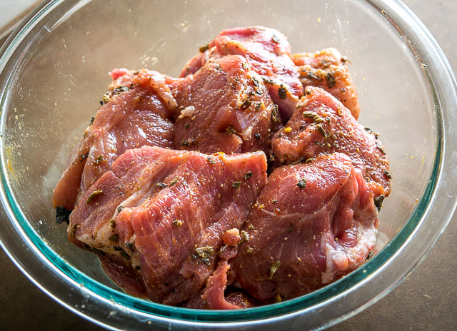 One of my all-time favorite recipes! The slow cooker keeps these carnitas moist and loads them up with flavor. Best combo for tacos is carnitas, salsa verde, onion, cilantro and a squeeze of lime. So good! mexicanplease.com