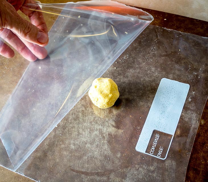 We're using fresh masa dough to make a delicious batch of homemade corn tortillas! We also added some masa harina to the dough to make it easier to work with. mexicanplease.com