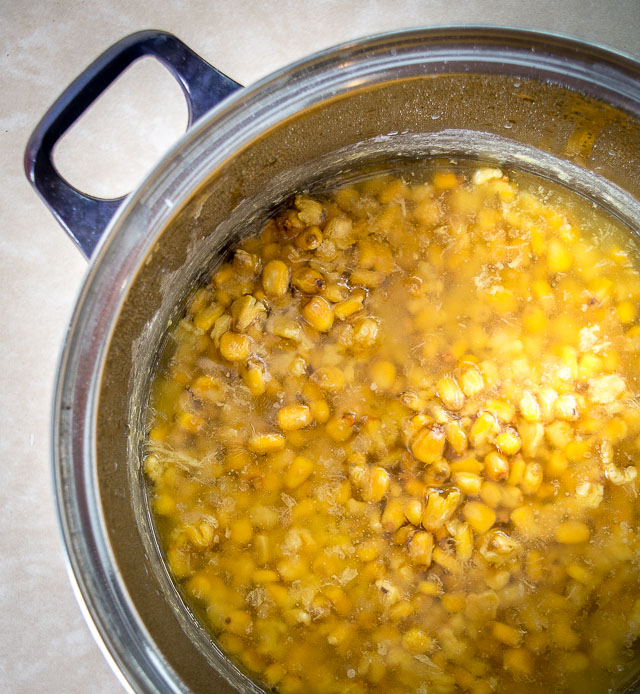 This masa dough is a great starting point for homemade corn tortillas, tamales, and pupusas. We're taking a shortcut by using a food processor to grind the corn and so far the results are fantastic! mexicanplease.com