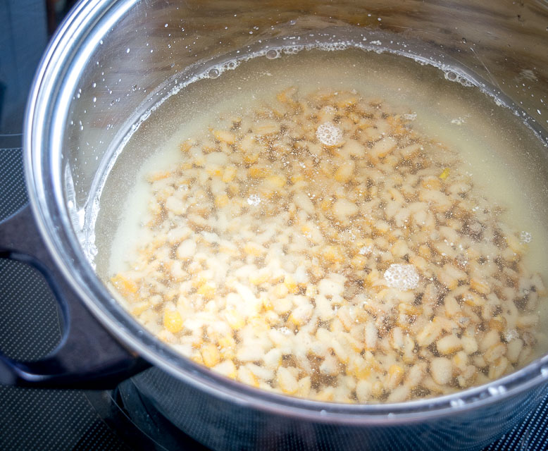 This masa dough is a great starting point for homemade corn tortillas, tamales, and pupusas. We're taking a shortcut by using a food processor to grind the corn and so far the results are fantastic! mexicanplease.com