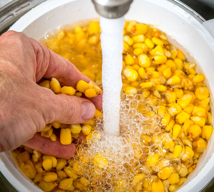 This masa dough is a great starting point for homemade corn tortillas, tamales, and pupusas. We're taking a shortcut by using a food processor to grind the corn and so far the results are fantastic! mexicanplease.com