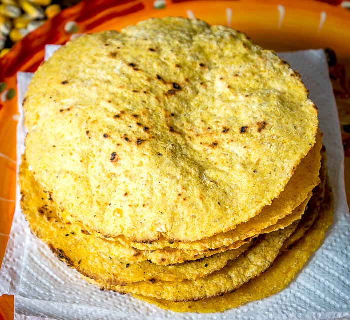 This masa dough is a great starting point for homemade corn tortillas, tamales, and pupusas. We're taking a shortcut by using a food processor to grind the corn and so far the results are fantastic! mexicanplease.com