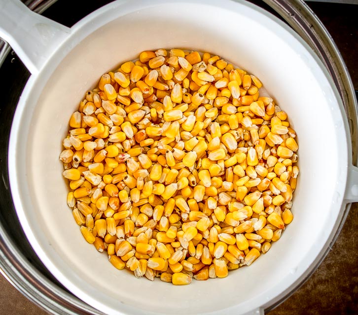 This masa dough is a great starting point for homemade corn tortillas, tamales, and pupusas. We're taking a shortcut by using a food processor to grind the corn and so far the results are fantastic! mexicanplease.com