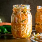 Curtido is a lightly fermented cabbage slaw common in Central America. The jalapeno gives it some real zip but you can always dial back on it if you want. mexicanplease.com