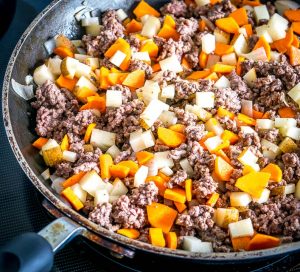 This easy to make Mexican Picadillo is a classic meat and potatoes dish bursting with flavor and spice. It can be eaten straight out of the pan but it also works good in tacos, burritos, and empanadas. So good! mexicanplease.com