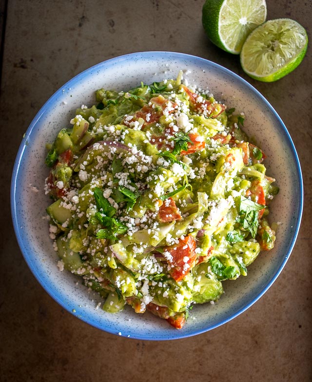 Here's a delicious avocado salad recipe that only takes 10 minutes to make. You can get creative with the fixings but make sure to season with 1/4 teaspoon of salt for each avocado. So good! mexicanplease.com