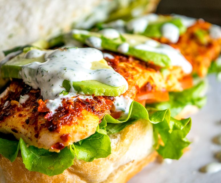 This is a great Chicken Torta combo to keep in mind for quick meals. Fresh avocado and plenty of Cilantro Lime Mayo will turn it into one of the best sandwiches you'll ever have. So good! mexicanplease.com