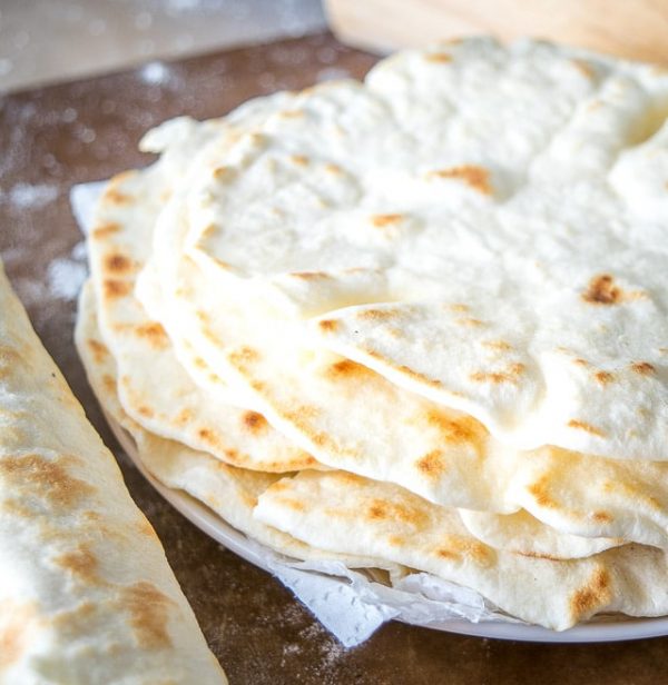 Flour Tortillas Made With Olive Oil Mexican Please