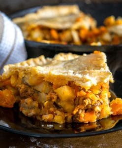 Here's a great way to serve up a batch of Mexican Picadillo. The flaky pastry is a perfect match for the hearty beef and potatoes. So good! mexicanplease.com