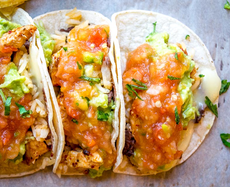 I know, World's Best is a big claim, but these chicken tacos are the ones I always come back to. The home cooked salsa is the key so don't skimp on that step. So good! mexicanplease.com