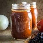 This is a great recipe for a huge batch of delicious enchilada sauce. This will freeze quite well so feel free to throw a few portions in the freezer. Yum! mexicanplease.com