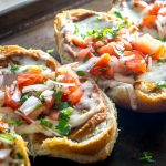You probably already have all the ingredients you need for these Molletes (Mexican Bean and Cheese Sandwiches). Try them with some freshly made Pico de Gallo -- so good! mexicanplease.com