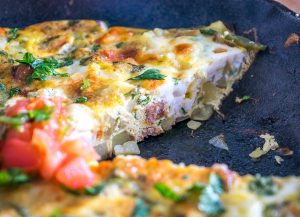 Here's an easy, versatile recipe for a zippy Mexican Frittata. I find the chorizo-jalapeno-cheese combo irresistible but you can always make a vegetarian version too. So good! mexicanplease.com