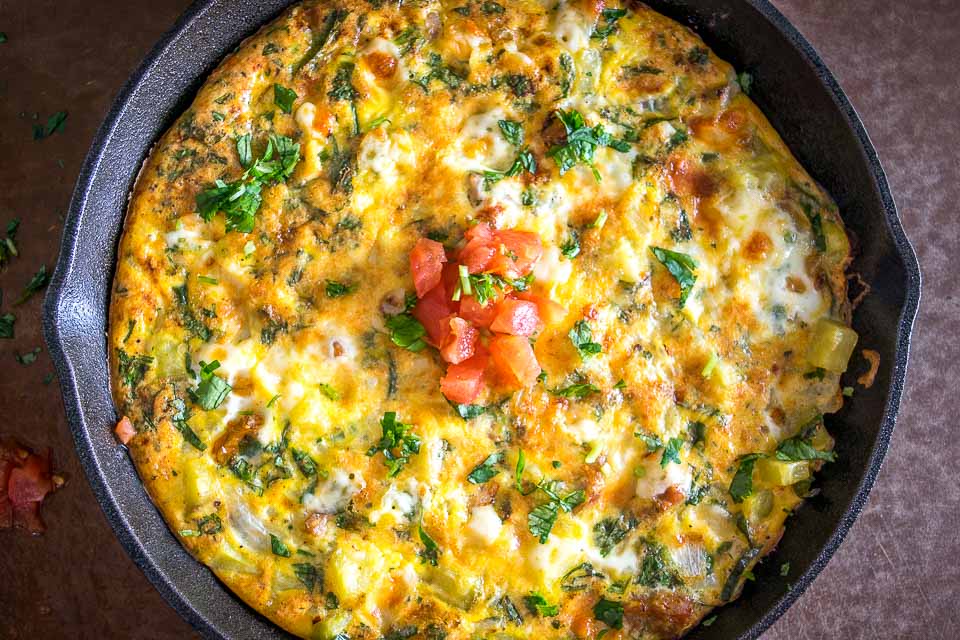 Here's an easy, versatile recipe for a zippy Mexican Frittata. I find the chorizo-jalapeno-cheese combo irresistible but you can always make a vegetarian version too. So good! mexicanplease.com