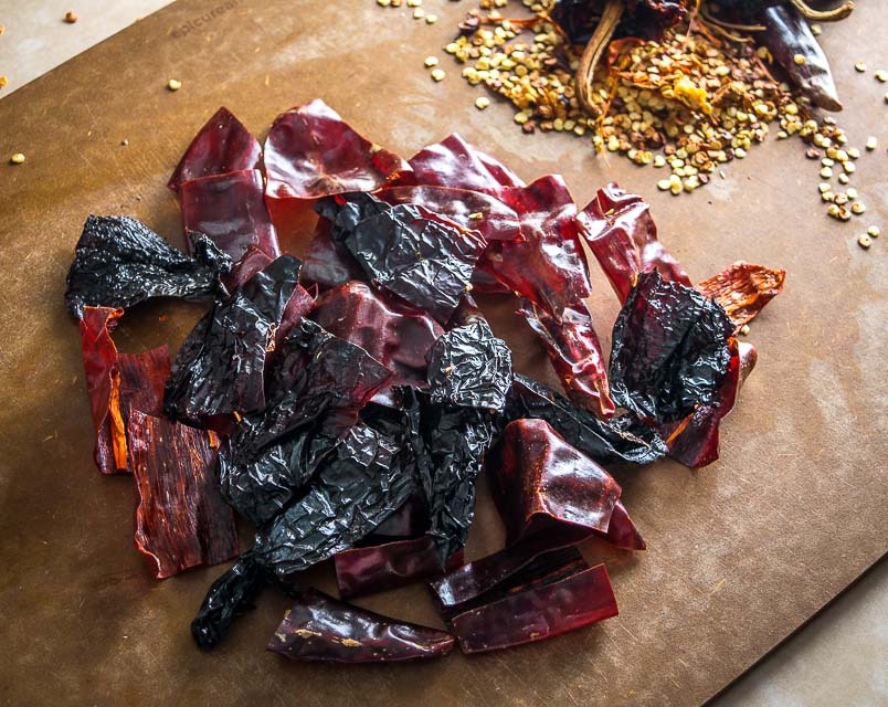 Here's a simple recipe for a fiery, concentrated batch of Salsa Roja. We use this as a topper sauce for tacos, grilled meats, and even eggs! mexicanplease.com 