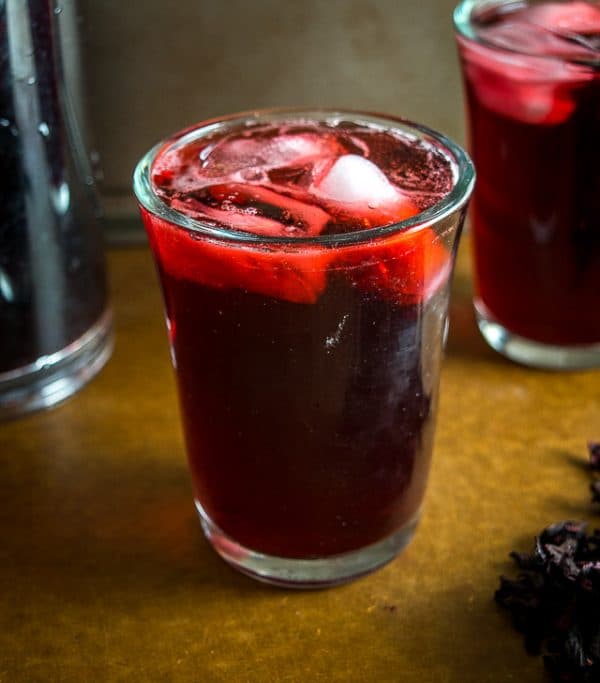 Agua de Jamaica Hibiscus Iced Tea Mexican Please