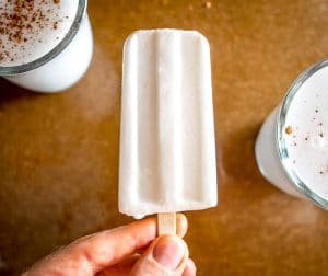 Make a homemade batch of Horchata and you can keep a few of these popsicles in the freezer. We added coconut milk to this batch and they are delicious! mexicanplease.com