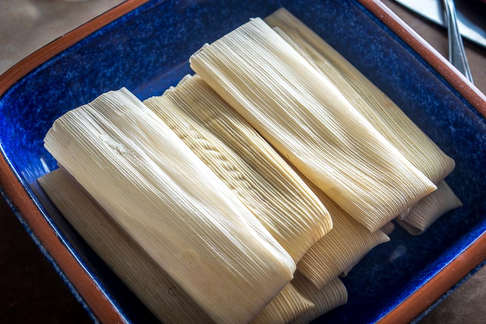 Here's an easy tamales recipe to keep in mind for weeknight dinners. Using leftovers for the tamale filling really simplifies the process -- we're using leftover bean dip in this batch! mexicanplease.com