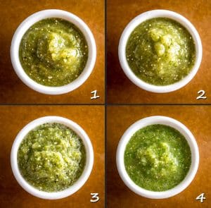 Here are four different ways to make Salsa Verde -- I typically use the oven to roast the tomatillos but the broiler comes in a strong second. mexicanplease.com