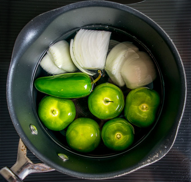 Here are four different ways to make Salsa Verde -- I typically use the oven to roast the tomatillos but the broiler comes in a strong second. mexicanplease.com